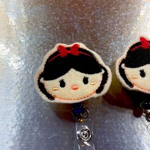 Princess Snow White badge reel